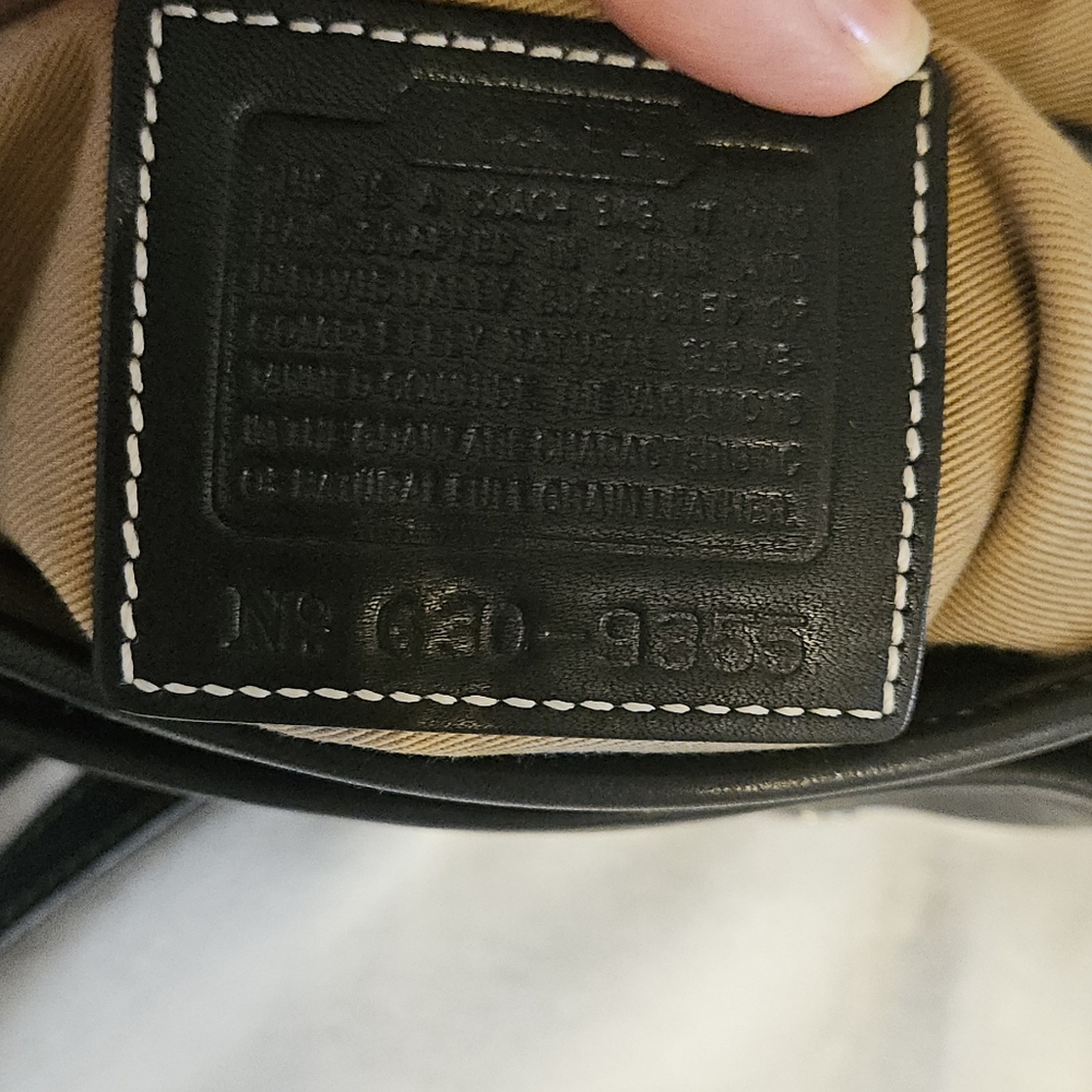 Coach Bleecker Double buckle crossbody 90's Era vintage G30-9355 1941 - Picture 7 of 10